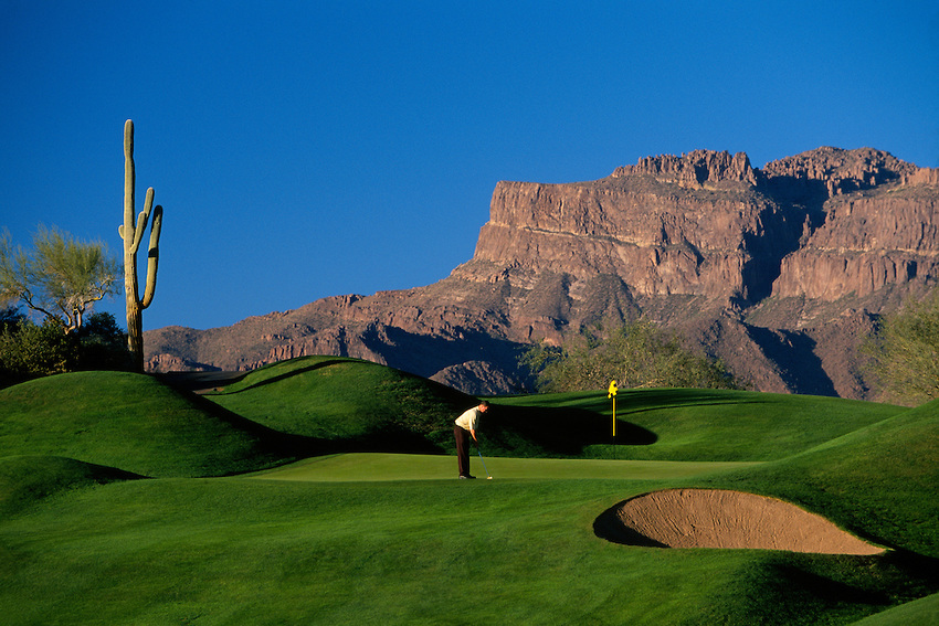 Gold Canyon Dinosaur Mtn., Apache Junction, Arizona Golf course