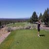 Brasada Canyons Golf Course Hole #9 - Tee Shot - Wednesday, July 27, 2016 (Sunriver #1 Trip)
