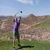 Coral Canyon Golf Course Hole #10 - Tee Shot - Saturday, April 30, 2022 (St. George Trip)