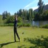 Leavenworth Golf Club Hole #6 - Tee Shot - Saturday, June 6, 2020 (Central Washington #3 Trip)