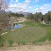 Primm Valley Golf Club (Lakes) Hole #12 - Greenside - Thursday, March 21, 2019 (Las Vegas #3 Trip)