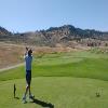 Tobiano Golf Course Hole #11 - Tee Shot - Sunday, August 7, 2022 (Shuswap Trip)