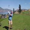 Tobiano Golf Course Hole #12 - Tee Shot - Sunday, August 7, 2022 (Shuswap Trip)