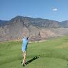 Tobiano Golf Course Hole #14 - Tee Shot - Sunday, August 7, 2022 (Shuswap Trip)