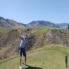 Tobiano Golf Course Hole #8 - Tee Shot - Sunday, August 7, 2022 (Shuswap Trip)