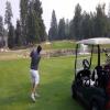 Whitefish Lake (South) Hole #13 - Approach - Tuesday, August 25, 2015 (Flathead Valley #5 Trip)