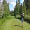 Aspen Lakes Hole #4 - Tee Shot - Wednesday, July 3, 2019 (Bend #3 Trip)