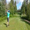 Aspen Lakes Hole #4 - Tee Shot - Wednesday, July 3, 2019 (Bend #3 Trip)