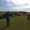 Bandon Dunes (Pacific Dunes) Hole #14 - Tee Shot - Tuesday, February 27, 2018 (Bandon Dunes #1 Trip)