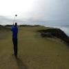 Bandon Dunes (Pacific Dunes) Hole #4 - Tee Shot - Tuesday, February 27, 2018 (Bandon Dunes #1 Trip)