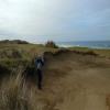 Bandon Dunes (Pacific Dunes) Hole #4 - Approach - Tuesday, February 27, 2018 (Bandon Dunes #1 Trip)