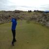 Bandon Dunes (Pacific Dunes) Hole #5 - Tee Shot - Tuesday, February 27, 2018 (Bandon Dunes #1 Trip)