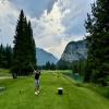 Banff Springs Golf Club (Rundle / Sulphur) Hole #10 - Tee Shot - Friday, July 19, 2024 (Banff Trip)