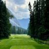 Banff Springs Golf Club (Rundle / Sulphur) Hole #9 - Tee Shot - Friday, July 19, 2024 (Banff Trip)