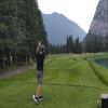 Banff Springs Golf Club (Rundle / Sulphur) Hole #10 - Tee Shot - Friday, July 19, 2024 (Banff Trip)