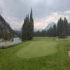 Banff Springs Golf Club (Rundle / Sulphur) Hole #12 - Greenside - Friday, July 19, 2024 (Banff Trip)
