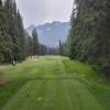 Banff Springs Golf Club (Rundle / Sulphur) Hole #12 - Tee Shot - Friday, July 19, 2024 (Banff Trip)