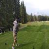 Banff Springs Golf Club (Rundle / Sulphur) Hole #18 - Tee Shot - Friday, July 19, 2024 (Banff Trip)