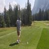 Banff Springs Golf Club (Rundle / Sulphur) Hole #2 - Tee Shot - Friday, July 19, 2024 (Banff Trip)