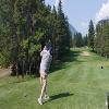 Banff Springs Golf Club (Rundle/Sulphur) Hole #4 - Tee Shot - Friday, July 19, 2024 (Banff Trip)