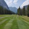 Banff Springs Golf Club (Tunnel) Hole #9 - Tee Shot - Friday, July 19, 2024 (Banff Trip)