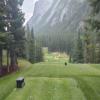 Banff Springs Golf Club (Rundle / Sulphur) Hole #4 - Tee Shot - Friday, July 19, 2024 (Banff Trip)