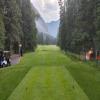 Banff Springs Golf Club (Rundle / Sulphur) Hole #9 - Tee Shot - Friday, July 19, 2024 (Banff Trip)
