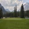Banff Springs Golf Club (Rundle / Sulphur) Hole #9 - Greenside - Friday, July 19, 2024 (Banff Trip)