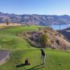 Bear Mountain Ranch Hole #3 - Tee Shot - Tuesday, September 30, 2014 (Central Washington #1 Trip)
