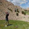 Black Mesa Golf Club Hole #15 - Tee Shot - Sunday, April 28, 2024 (Albuquerque Trip)