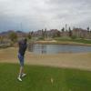 Boulder Creek Golf Club (Desert Hawk/Coyote Run) Hole #17 - Tee Shot - Wednesday, March 20, 2019 (Las Vegas #3 Trip)