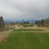 Boulder Creek Golf Club (Desert Hawk/Coyote Run) Hole #8 - Tee Shot - Wednesday, March 20, 2019 (Las Vegas #3 Trip)