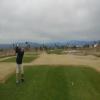 Boulder Creek Golf Club (Desert Hawk/Coyote Run) Hole #9 - Tee Shot - Wednesday, March 20, 2019 (Las Vegas #3 Trip)