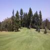 Buffalo Hill Golf Club (Championship) Hole #4 - Approach - Saturday, August 22, 2015 (Flathead Valley #5 Trip)