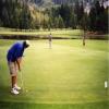 Castlegar Golf Club Hole #4 - Greenside - Thursday, July 1, 2004 (Kootenay Rockies/Central Washington Trip)