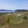 Chambers Bay Hole #5 - Tee Shot - Sunday, April 19, 2015 (Little Creek Casino Trip)