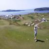 Chambers Bay Hole #9 - Tee Shot - Sunday, April 19, 2015 (Little Creek Casino Trip)