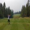 Copper Point (Point) Hole #14 - Tee Shot - Monday, July 17, 2017 (Columbia Valley #1 Trip)