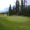 Fairmont Hot Springs (Mountainside) Hole #14 - Greenside - Saturday, July 15, 2017 (Columbia Valley #1 Trip)