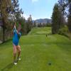 Fairview Mountain Golf Club Hole #15 - Tee Shot - Monday, July 9, 2018 (Osoyoos Trip)