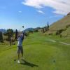 Fairview Mountain Golf Club Hole #5 - Tee Shot - Monday, July 9, 2018 (Osoyoos Trip)