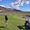 Gamble Sands (Sands) Hole #5 - Approach - Tuesday, September 30, 2014 (Central Washington #1 Trip)