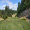 The Rise Golf Club Hole #8 - Tee Shot - Friday, August 5, 2022 (Shuswap Trip)