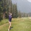 Greywolf Golf Course Hole #5 - Tee Shot - Tuesday, July 23, 2024 (Banff Trip)