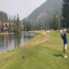 Greywolf Golf Course Hole #9 - Tee Shot - Tuesday, July 23, 2024 (Banff Trip)