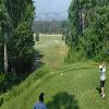 Jasper Park Lodge Golf Course Hole #9 - Tee Shot - Sunday, July 21, 2024 (Banff Trip)