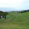 Kapalua (Plantation) Hole #18 - Tee Shot - Monday, May 9, 2011 (Maui #1 Trip)