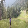 Mara Hills Golf Resort Hole #17 - Tee Shot - Tuesday, August 9, 2022 (Shuswap Trip)