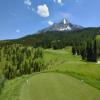 The Reserve at Moonlight Basin Hole #10 - Tee Shot - Wednesday, July 8, 2020 (Big Sky Trip)