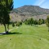 Osoyoos (Park Meadows) Hole #18 - Tee Shot - Sunday, July 8, 2018 (Osoyoos Trip)